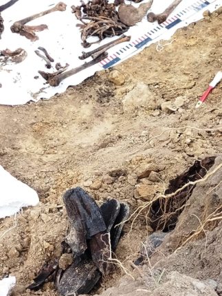 Під час розкопок у Дрогобичі знайшли близько 16 останків з простріленими головами (фоторепортаж)