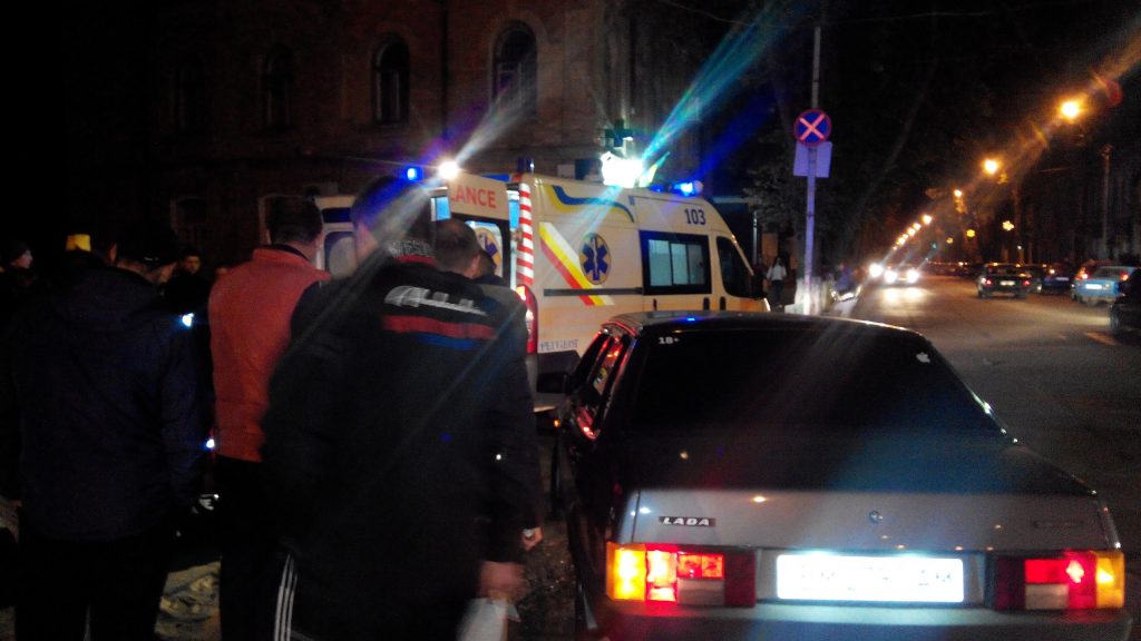 збив пішохода