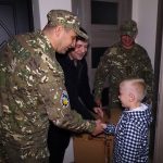 Прикарпатські поліцейські привітали з Днем народження дітей загиблих правоохронців