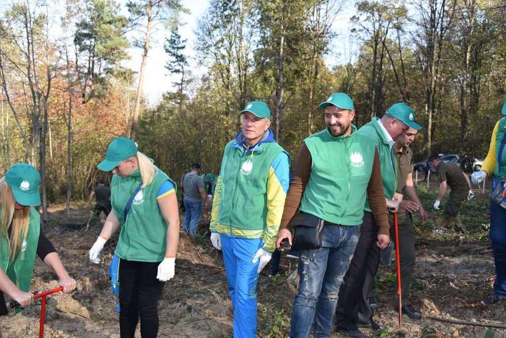 висадка жерев