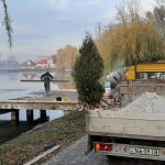 В Івано-Франківську триває реконструкція озера