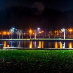 Краса вечірнього парку восени: у мережі з'явились неймовірні світлини Івано-Франківська
