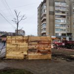 В Івано-Франківську знову активізувались роботи по з'єднанню двох Бульварів