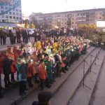 2414 дітей зібралися на площі Франка та встановили рекорд України