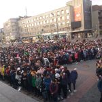 2414 дітей зібралися на площі Франка та встановили рекорд України