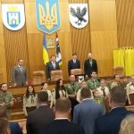 Франківські пластуни передали Вифлеємський вогонь депутатам обласної ради