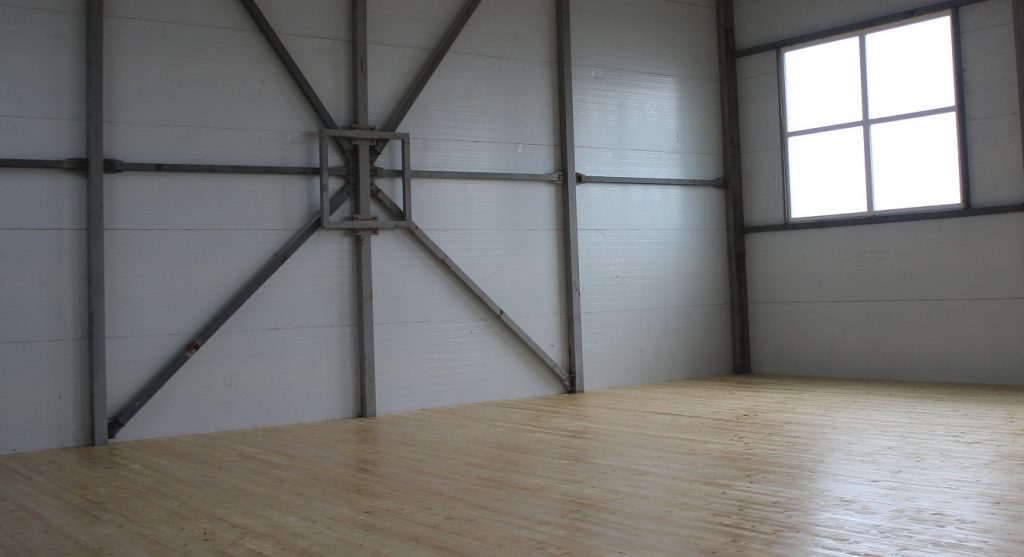 будівництво спортзалу