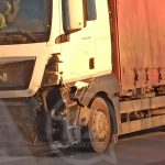 На Прикарпатті легковик на швидкості влетів у вантажівку – один з водіїв у лікарні: фото та відео