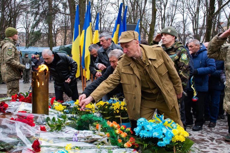 В Івано-Франківську вшанували 32-річницю виведення радянських військ з Афганістану