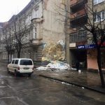 Сильна негода знищила мурал "Україна Єдина", що на вулиці Мазепи: фоторепортаж