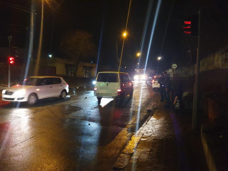 Франківські патрульні розшукали водія, який збив пішохода і втік з місця ДТП