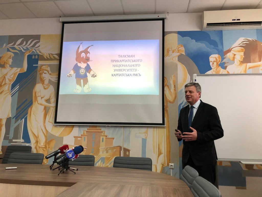 Карпатську рись обрали талісманом Прикарпатського університету
