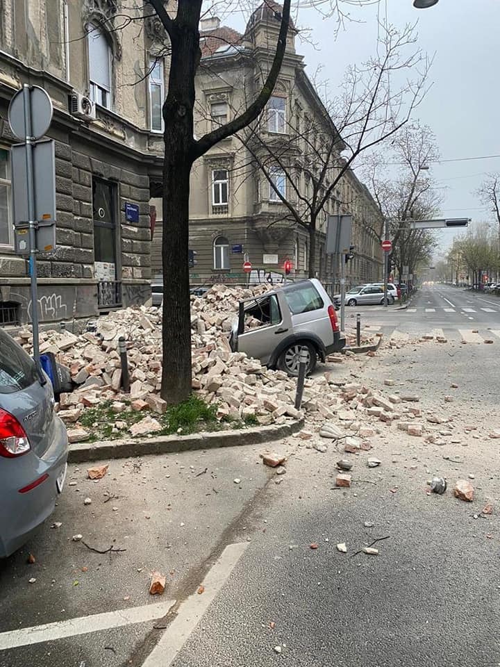 У Хорватії трапився потужний землетрус: фото