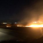 Неподалік Франківська масштабна пожежа - горять поля: фотофакт
