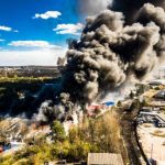 У Польщі стався потужний вибух на заводі хімічних відходів: фото