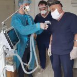 Медичний університет придбав апарат ШВЛ для франківської лікарні: фотофакт