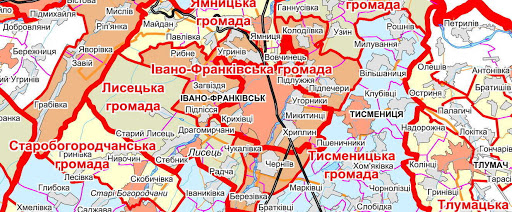 До складу Івано-Франківської ОТГ наразі входитиме 19 населених пунктів