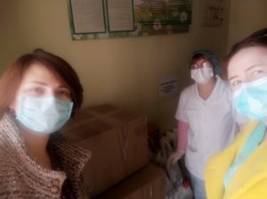 Волонтери придбали маски та антисептики для онкогематологічного відділення дитячої лікарні