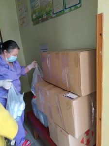Волонтери придбали маски та антисептики для онкогематологічного відділення дитячої лікарні