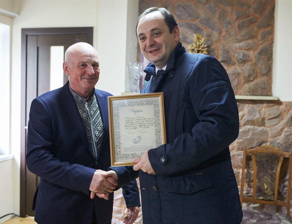 Марцінків привітав з ювілеєм головного інженера КП “Центр розвитку міста та рекреації”