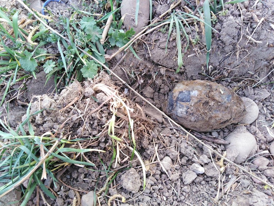 Вибухотехніки знешкодили гранату, яку виявили поблизу сілької ради у Хриплині