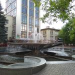 На Вічевому майдані у Франківську запрацював фонтан: фотофакт