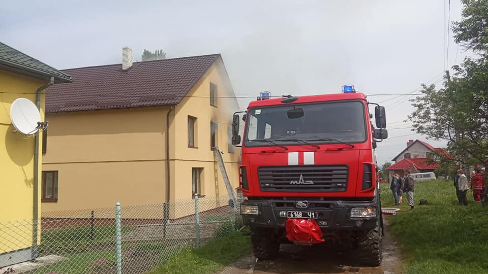 На пожежі в Івано-Франківській області загинув 38 річний чоловік: фото