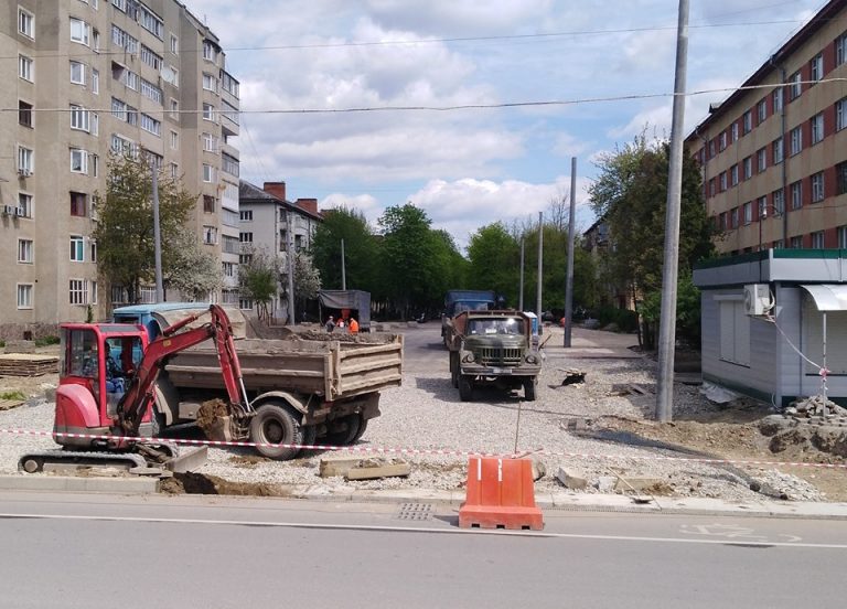 Роботи по з'єднанню франківських Бульварів уже наближаються до свого логічного завершення