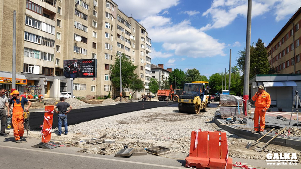 В Івано-Франківську тривають роботи по з'єднанню двох бульварів