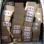 Червоний хрест передав допомогу для жителів Тлумацького району: фото