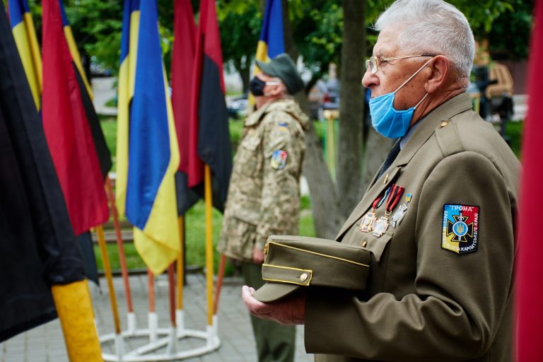 Іванофранківці вшанували пам'ять Голови проводу ОУН полковника Євгена Коновальця: фоторепортаж