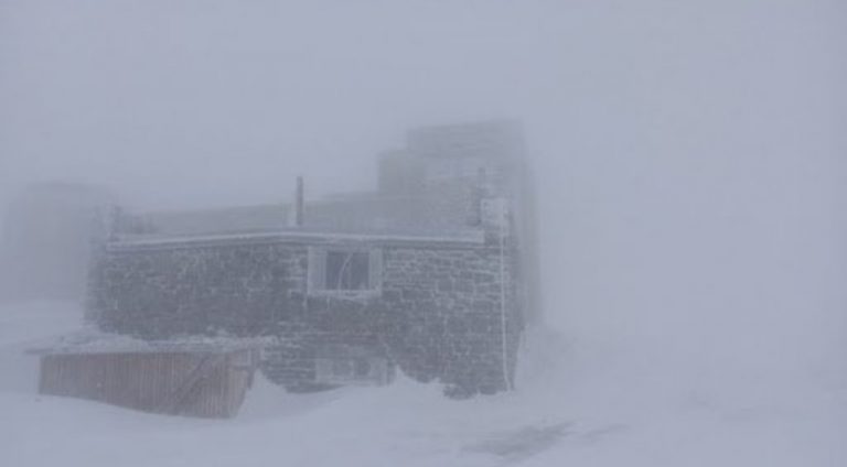 У Карпатах на Попівані лютує хуртовина: фотофакт