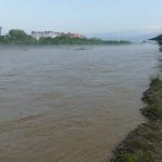 Як виглядає розлита після рясних дощів Бистриця Надвірнянська: вражаючі фото