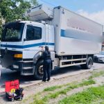 Франківські поліцейські розшукують грабіжників, які викрали з вантажівки 450 тисяч гривень