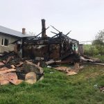 На Снятинщині чоловік після сварки спалив хату своєї співмешканки: фото