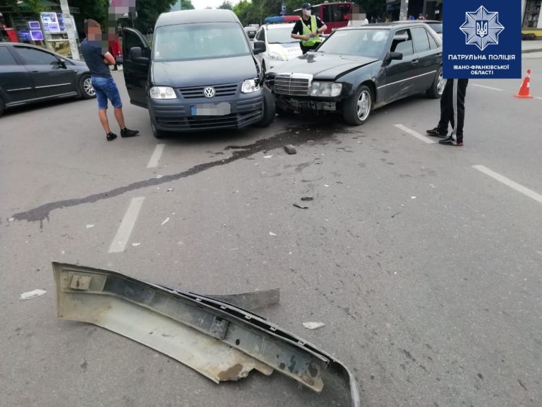 На Мазепи затримали винуватця ДТП, який намагався втекти з місця пригоди