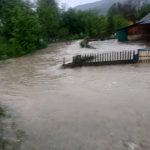 Через рясні дощі в одному із прикарпатських сіл розлився потічок: фото та відео