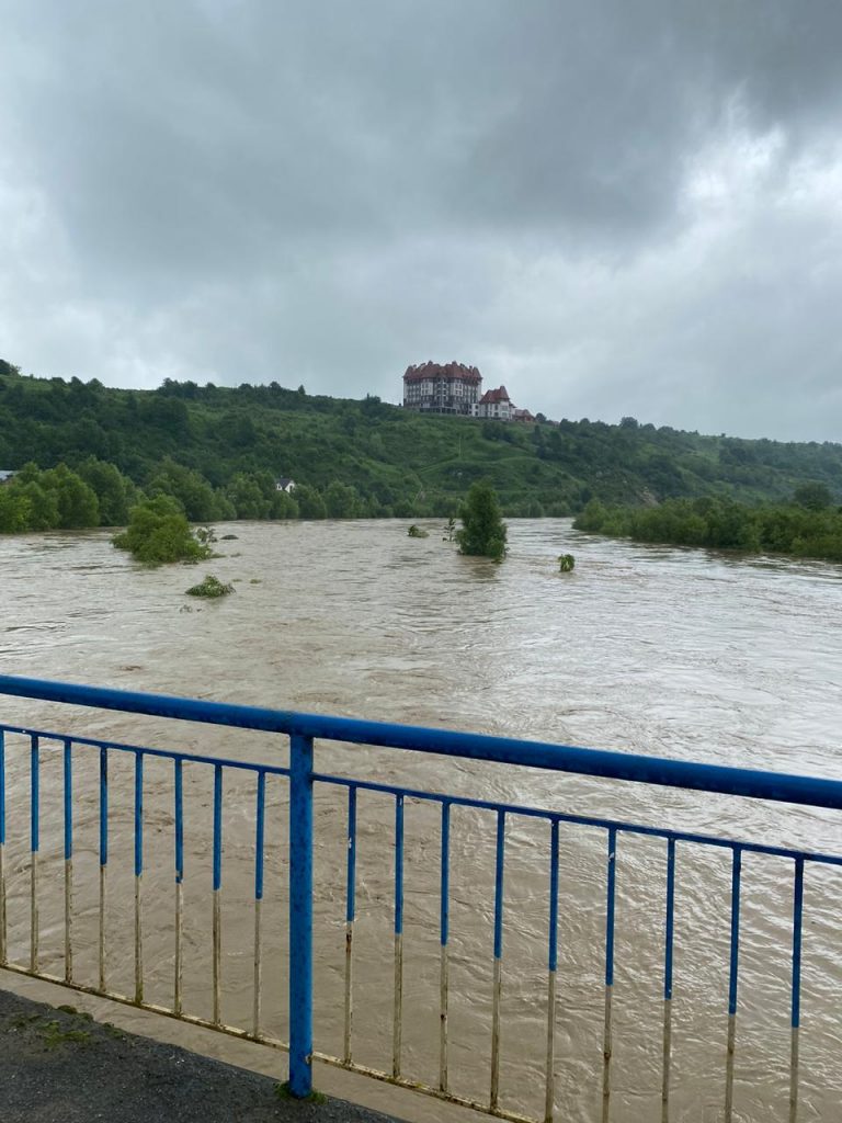 Сильні зливи затопили частину приміського село Вовчинець: фото, відео