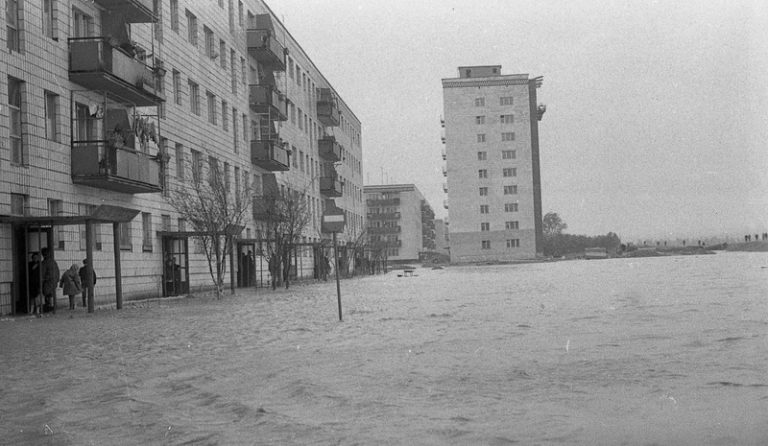 Евакуація людей: якою була повінь у Франківську в 1969 році