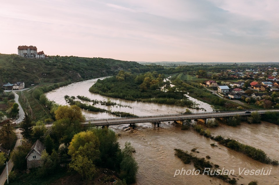 На річках області спостерігається спад рівня води