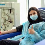 Прикарпатські ювенали здали кров для хворих дітей: фоторепортаж