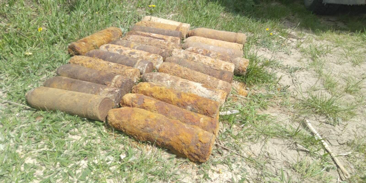 На Коломийщині виявили цілий арсенал вибухонебезпечних предметів часів ІІ Світової війни