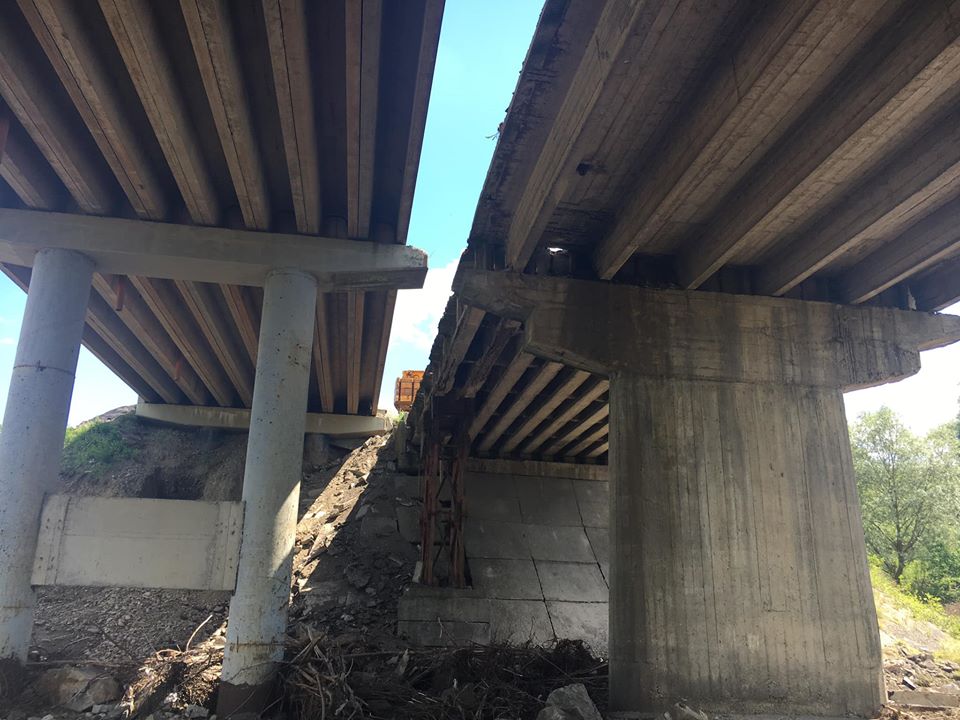 У Боднарові планують відремонтувати стару частину автомобільного мосту ФОТО