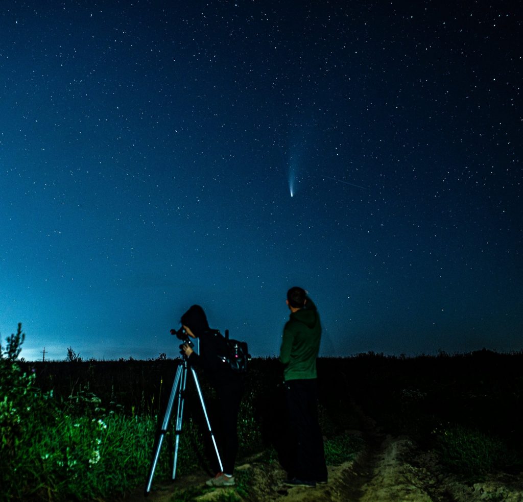 Франківському фотографу вдалось сфотографувати палаючу комету Neowise ФОТО