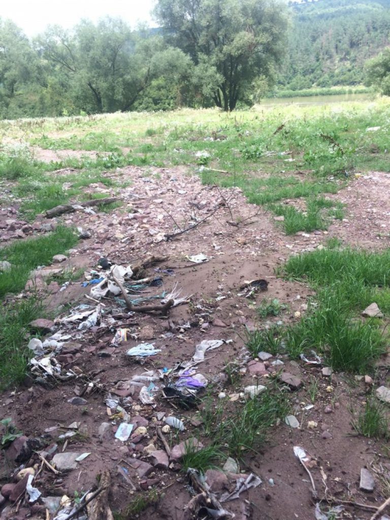 Після повені в прибережжі Дністра загострилася проблема сміття