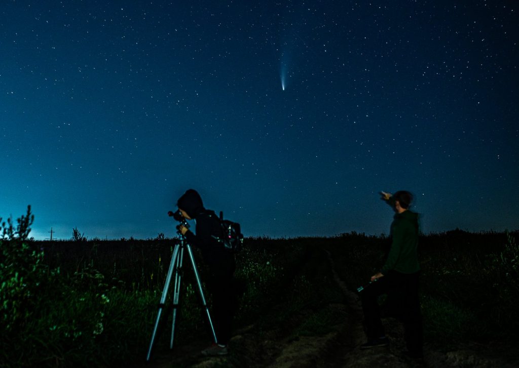 Франківському фотографу вдалось сфотографувати палаючу комету Neowise