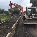 У постраждалому від повені Ланчині відновлюють дорожнє покриття й придорожню інфраструктуру ФОТО