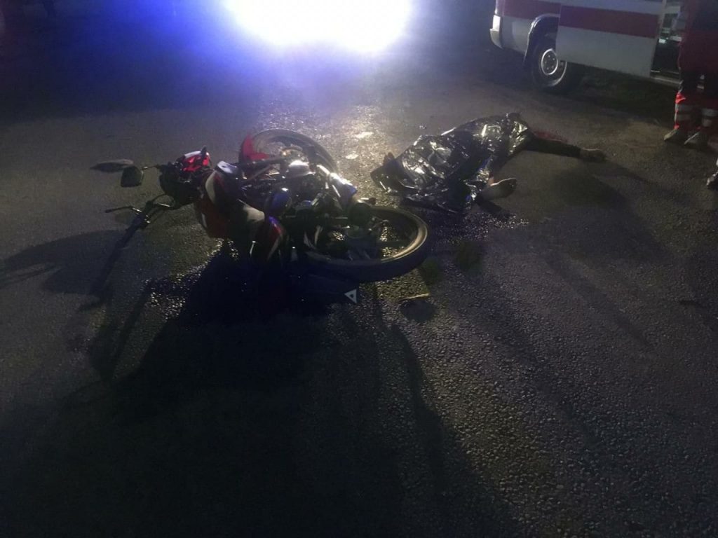 На Прикарпатті внаслідок ДТП загинув водій мотоцикла