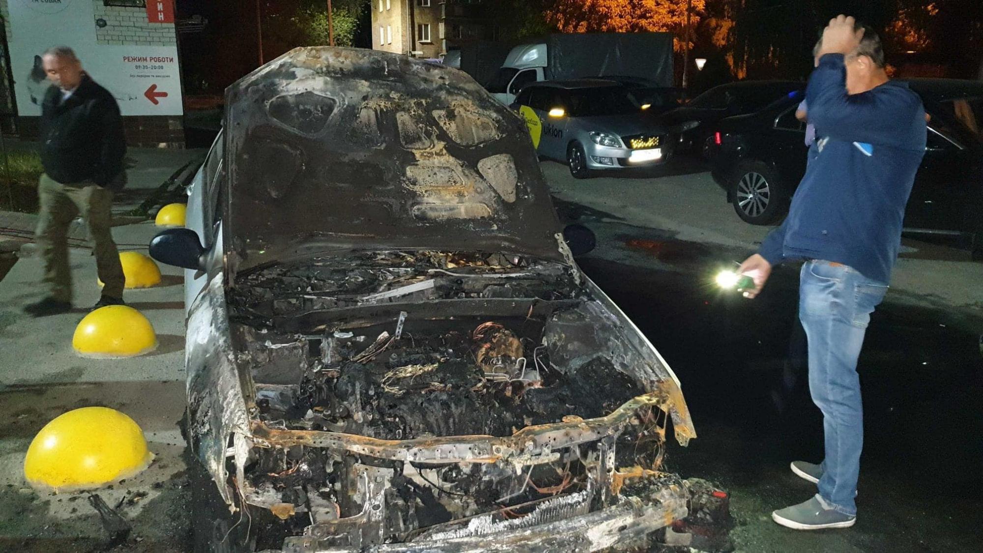Вина за підпал автомобіля журналіста «Схем» лежить на Зеленському