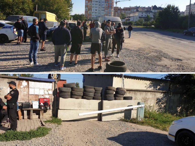 Рейдери, які захопили гаражний кооператив на «Позитроні», змушують власників гаражів складати із ними юридичні договори